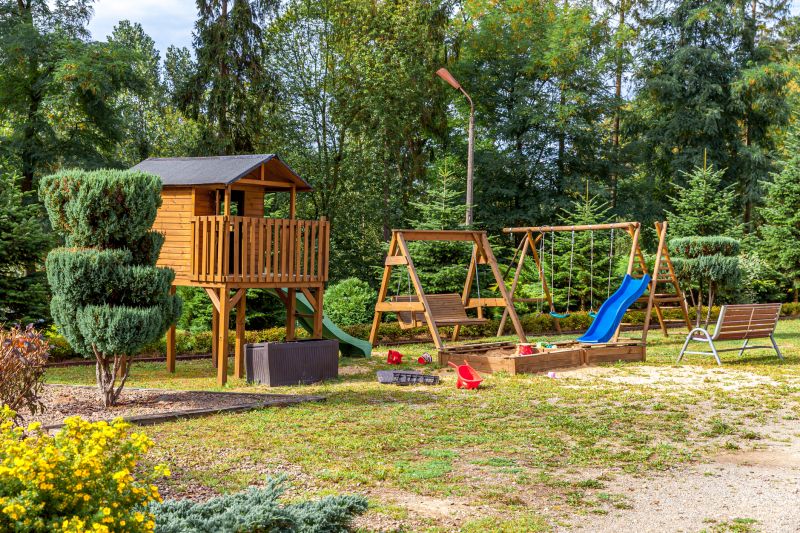 Wooden Swing Set Installation in Denver County, CO