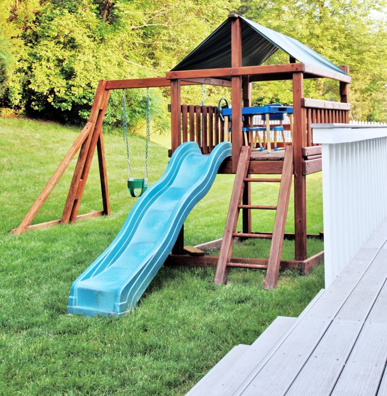 Wooden Swing Set Installation in Prescott Valley, AZ