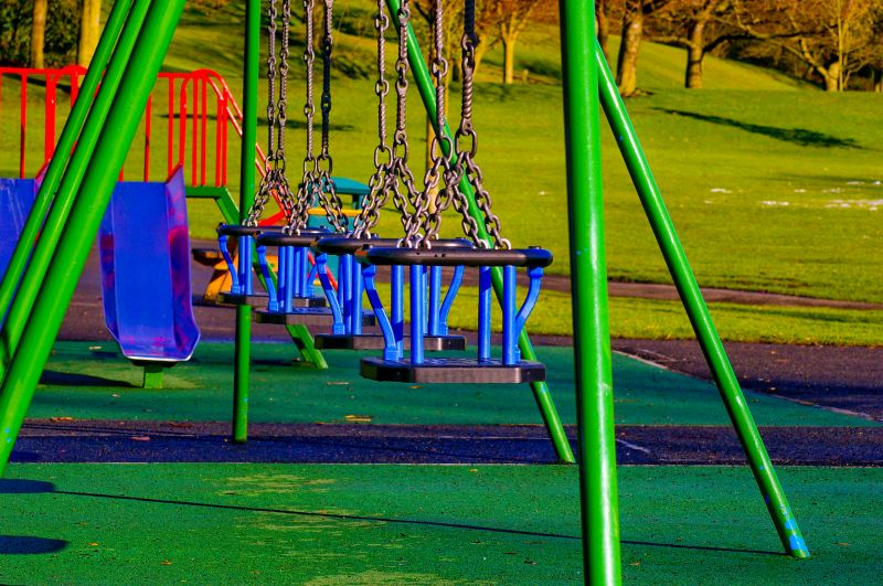 Wooden Swing Set Installation in Conroe, TX